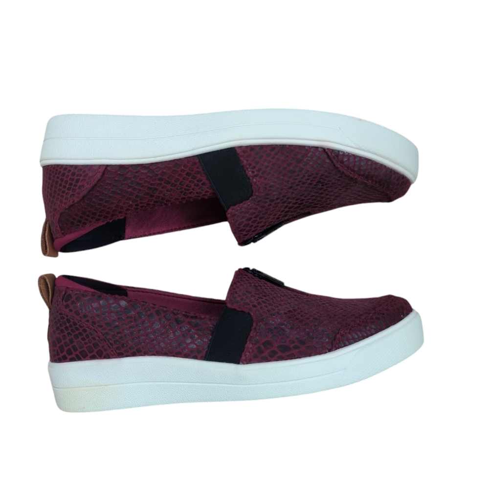 Ryka Vivvi Memory Foam Slip-On Sneaker 8.5M Plum Red - Picture 10 of 16